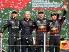 Max Verstappen conquista el GP de M&eacute;xico y 'Checo' sube al podio en tercer lugar