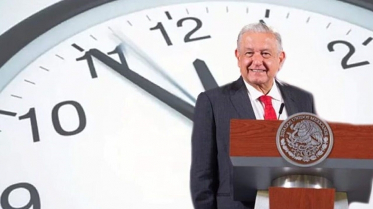 AMLO manda al Congreso iniciativa para eliminar el horario de verano