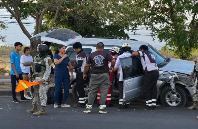 Una mujer result&oacute; lesionada en un choque entre militares y civiles en las cercan&iacute;as al aeropuerto