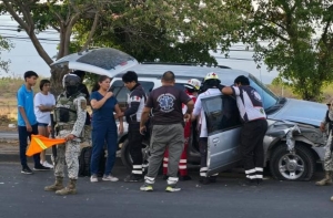 Una mujer result&oacute; lesionada en un choque entre militares y civiles en las cercan&iacute;as al aeropuerto