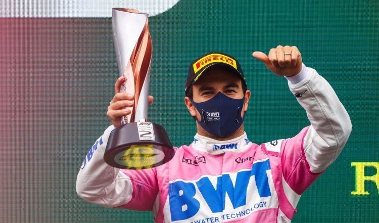 &ldquo;Checo&rdquo; P&eacute;rez segundo en el GP de Turqu&iacute;a