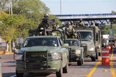 Sinaloa suma 150 elementos del Ej&eacute;rcito Mexicano a labores de inteligencia y seguridad