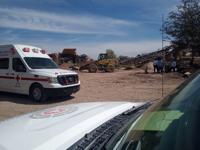 Trabajador muere al caerle una tolva encima, en Bachigualatito, Culiac&aacute;n