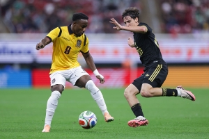 La selecci&oacute;n de f&uacute;tbol de M&eacute;xico empata con Ecuador en Guadalajara