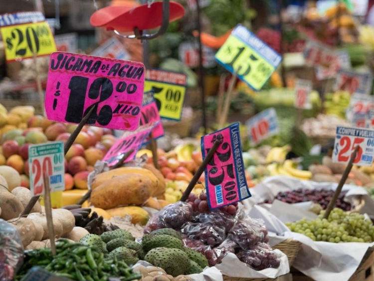 Inflaci&oacute;n en M&eacute;xico cierra mayo en 7.65%, reporta Inegi