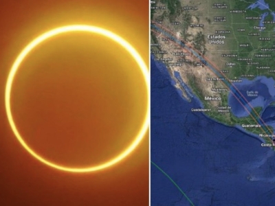 Falta poco para el &lsquo;anillo de fuego&rsquo; que aparecer&aacute; en el cielo por eclipse anular