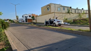Por un veh&iacute;culo con reporte de robo muri&oacute; embestido un motociclista en el fraccionamiento Urbivilla del Cedro