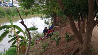 Flota cuerpo de hombre asesinado en el Canal Recursos, Culiac&aacute;n