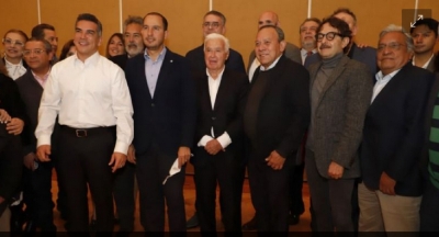 Acuerdan PRI, PAN y PRD competir con candidato presidencial &uacute;nico en 2024