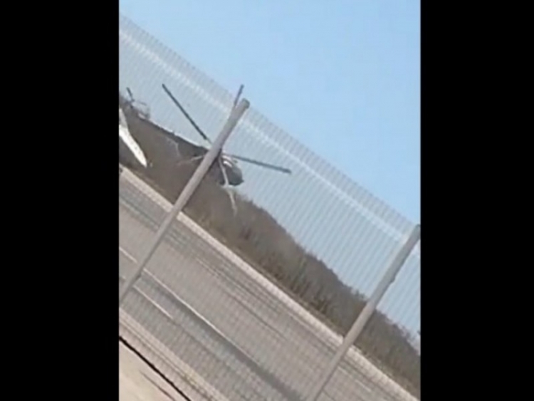 Se desploma helic&oacute;ptero de la Marina en Mazatl&aacute;n