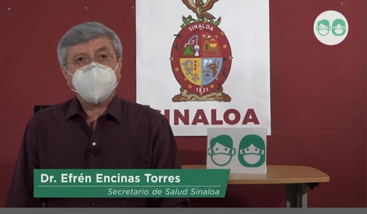 Sinaloa este mi&eacute;rcoles suma 22,378 casos confirmados de COVID-19; hay 3,708 defunciones