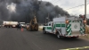 Fuerte incencio en bodegas de la Empresa Bachoco al norte de Culiac&aacute;n