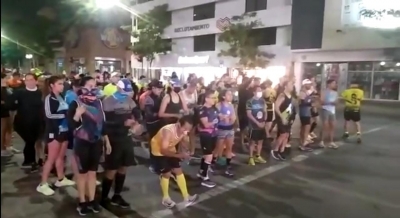 Pese a cancelaci&oacute;n, atletas corren Marat&oacute;n de Culiac&aacute;n