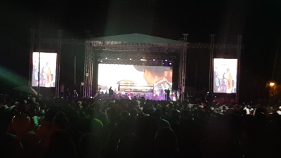 Unos 20 mil asistentes en la celebraci&oacute;n del Grito de Independencia