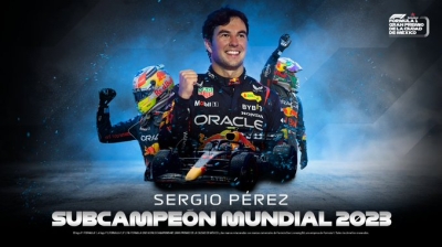 &iexcl;'Checo' P&eacute;rez hace historia y obtiene el subcampeonato de pilotos en F&oacute;rmula 1!