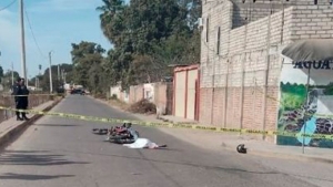 Angosturense muere en choque en moto