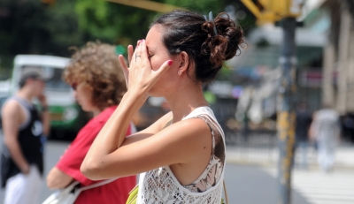 Por tercer d&iacute;a consecutivo, contin&uacute;a la onda de calor sobre gran parte del pa&iacute;s