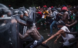 Llama la ONU a M&eacute;xico a frenar el uso de la fuerza contra migrantes