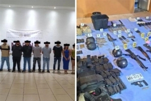 Detienen a 9 de &lsquo;Los Salazar&rsquo;, ligados a &lsquo;Los Chapitos&rsquo;