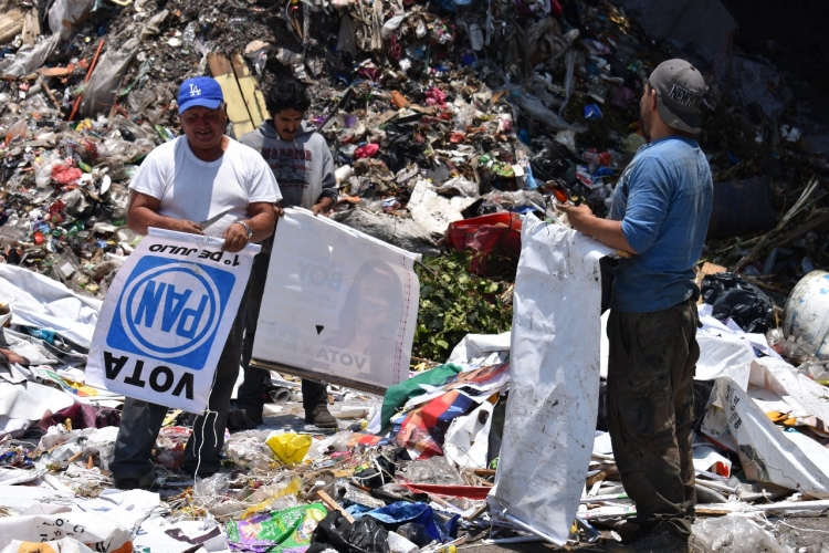 Prev&eacute;n 10 mil toneladas de basura por elecciones en la Ciudad de M&eacute;xico