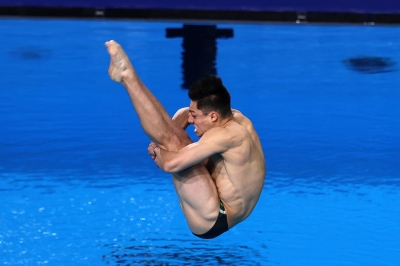 Osmar Olvera gana medalla de bronce en la S&uacute;per Final de la Copa del Mundo de Clavados 2026