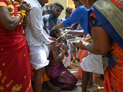 En La India: Detienen a 5 personas por sacrificar a mujer en ritual; era para 'calmar' a un esp&iacute;ritu