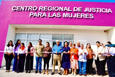 Sinaloa, &uacute;nico estado del noroeste del pa&iacute;s con cuatro Centros de Justicia para Mujeres: Gobernador Rocha