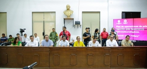 Sesiona Comit&eacute; local de Atenci&oacute;n a Emergencias de Mazatl&aacute;n, por Hurac&aacute;n 'Hilary'