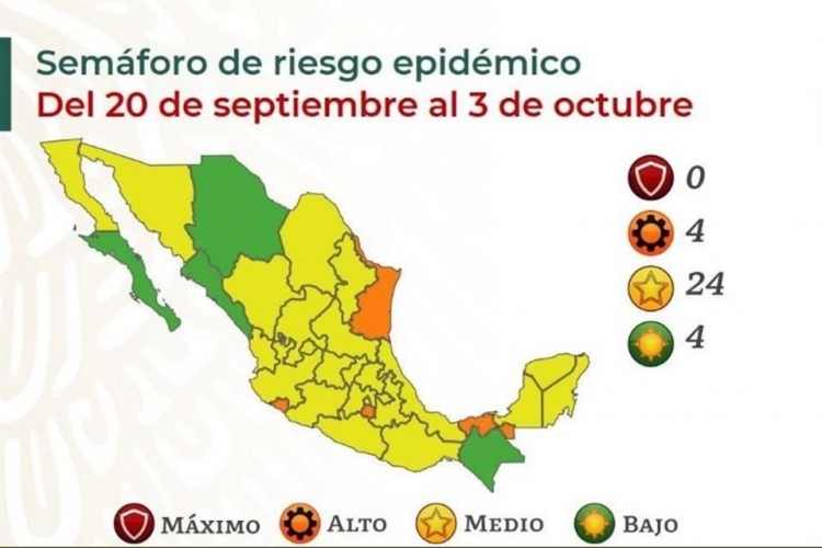 Trece entidades entran en riesgo medio: Secretar&iacute;a de Salud