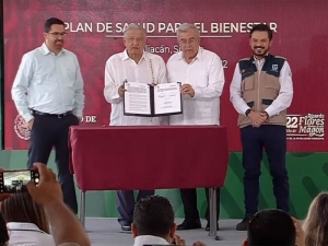 Federalizan salud en Sinaloa; IMSS y la entidad firman convenio