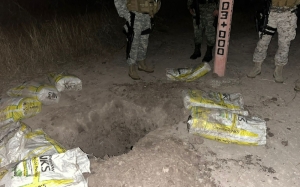 Ej&eacute;rcito Mexicano clausura dos tomas de "huachicol" en Gonz&aacute;lez, Tamaulipas