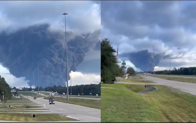 Emiten orden de resguardo tras explosi&oacute;n de planta qu&iacute;mica en Texas, Estados Unidos