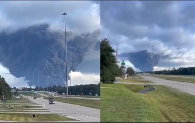 Emiten orden de resguardo tras explosi&oacute;n de planta qu&iacute;mica en Texas, Estados Unidos