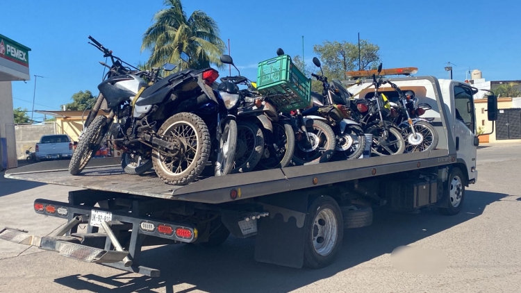 La SSyTM asegur&oacute; 32 motocicletas durante operativo vial