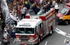 El pueblo despide a su Rey, Pel&eacute;; Departamento de Bomberos transporta el f&eacute;retro rumbo al cementerio