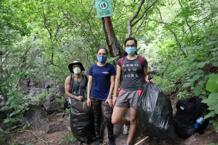 Rescatan las cascadas de San Antonio, tras a&ntilde;os de contaminaci&oacute;n y abandono