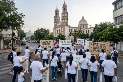 Di&oacute;cesis de Culiac&aacute;n convoca a marcha pac&iacute;fica por la paz ma&ntilde;ana 13 de septiembre