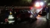 Tres personas resultan lesionadas en accidente automovil&iacute;stico sobre el puente Almada en Culiac&aacute;n