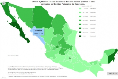 M&eacute;xico supera los 5 mil contagios de Covid-19 este mi&eacute;rcoles