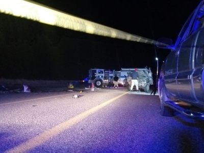 Fatal encontronazo en la Navolato-Altata: una mujer muerta y varios heridos