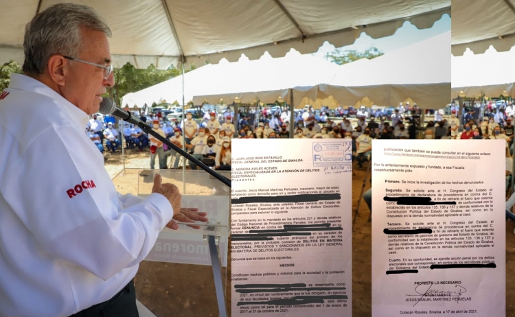 Denuncia Morena-PAS ante FGE y FEPADE a Evelio Plata, secretario de Pesca estatal