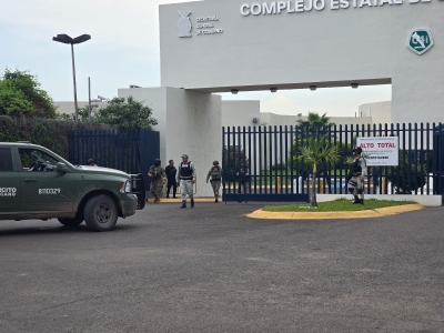 Alerta por reporte de bomba en el complejo estatal de Seguridad P&uacute;blica en Culiac&aacute;n