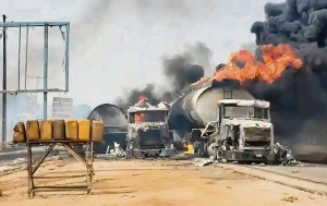31 muertos deja explosi&oacute;n de un cami&oacute;n cisterna en Nigeria, en &Aacute;frica