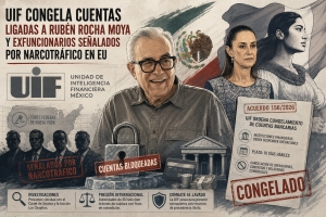 Sheinbaum descarta investigaci&oacute;n de la UIF en contra de Rocha Moya; afirma que congelamiento de cuentas fue "autom&aacute;tico"