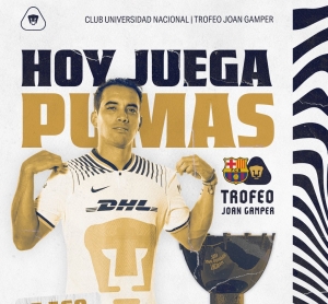 Hoy Pumas de la UNAM ante Barcelona por el trofeo Joan Gamper