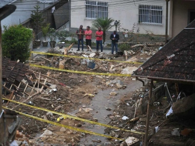 Asciende a 176 la cifra de muertos por tromba en Brasil