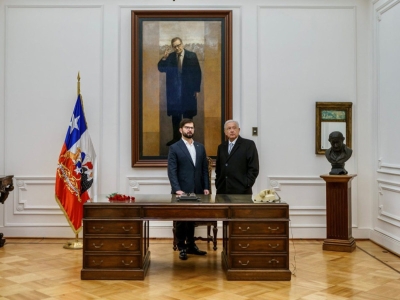 Chile y M&eacute;xico estrechan lazos; Boric y L&oacute;pez Obrador retornan a embajada hist&oacute;rica
