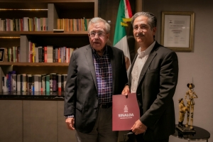 Rocha designa nuevo director de la Escuela Normal de Sinaloa