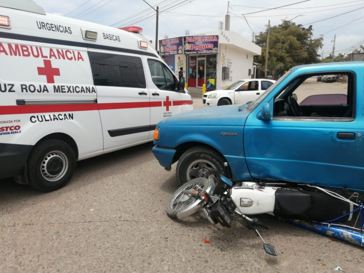 Fue embestido empleado de empresa refresquera