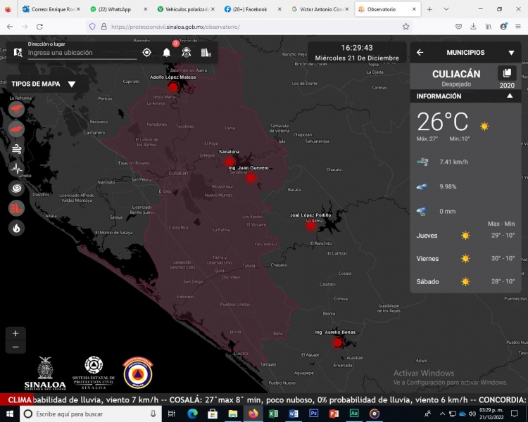 Liberan plataforma Katrina, herramienta de consulta, monitoreo y alerta temprana